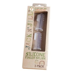 Brosse à dents à doigt silicone 6 à 12 mois