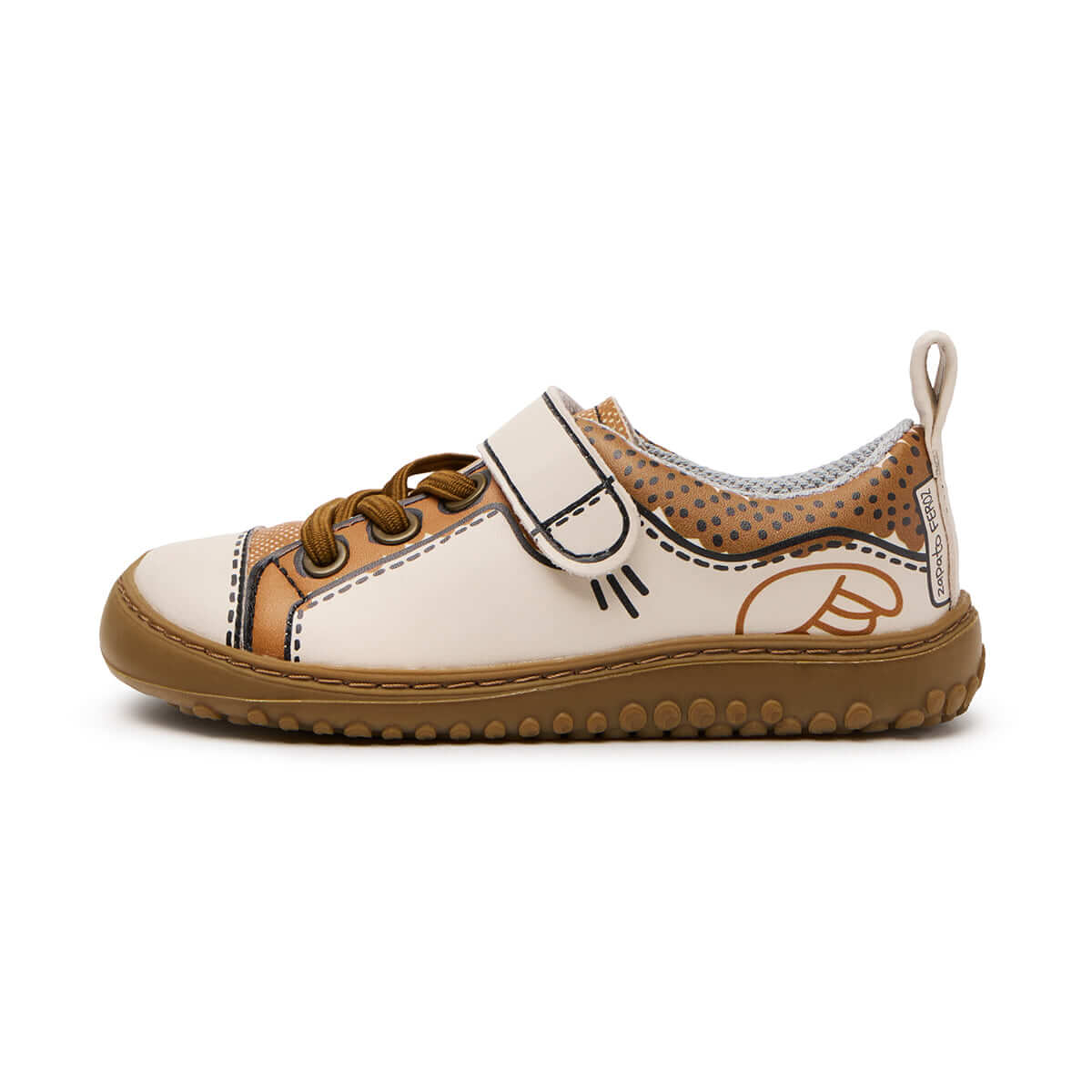 Zapato Feroz Rockers Paterna Comic Mostaza – Image 4