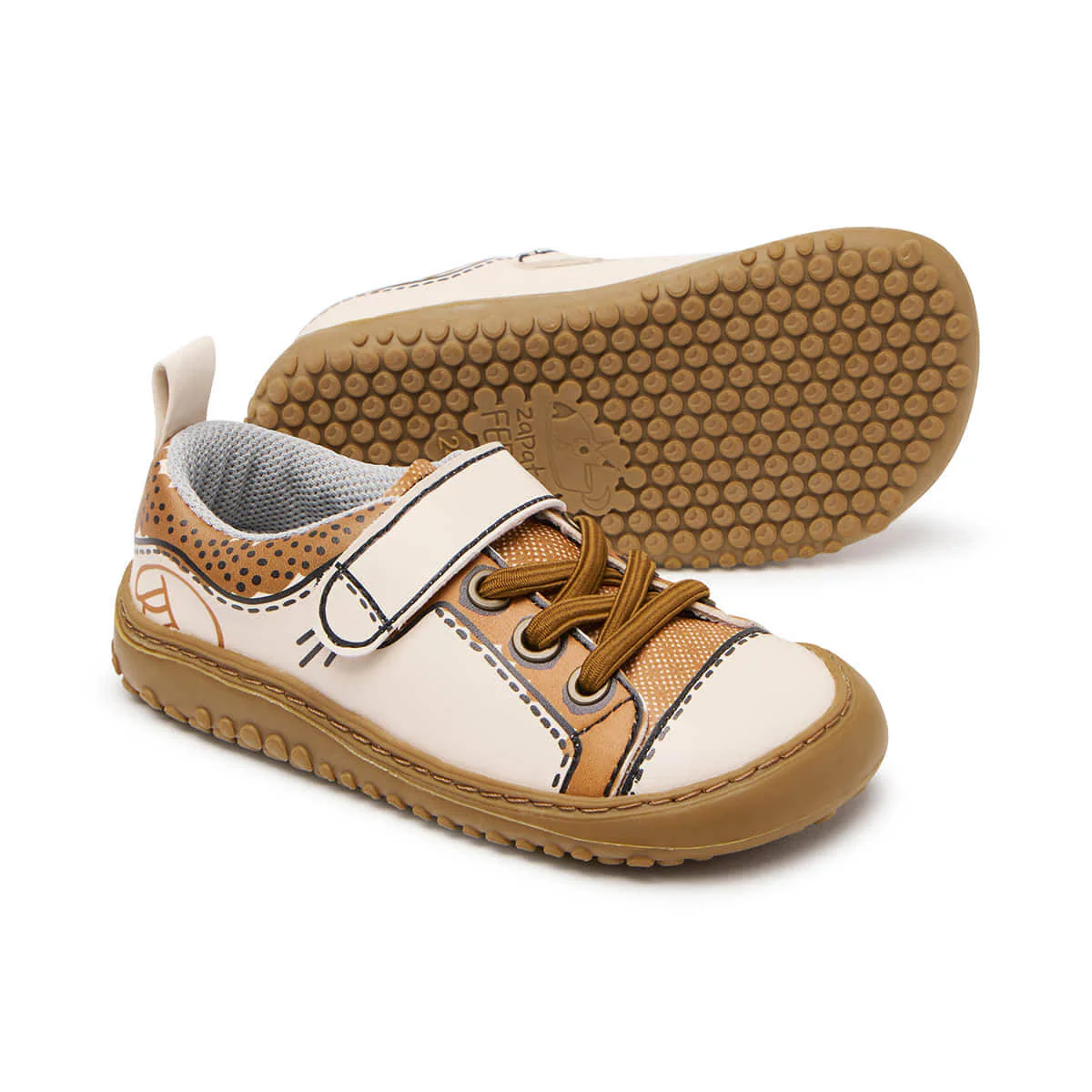 Zapato Feroz Rockers Paterna Comic Mostaza – Image 2