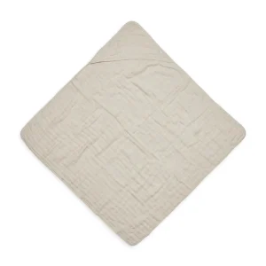 Cape de bain Wrinkled Coton 75x75cm - Nougat