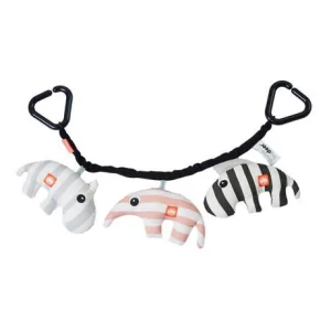 Chaîne d'activités pour poussette rose