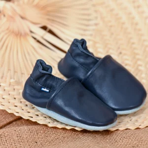 Chaussures en cuir Softbaby - Navy