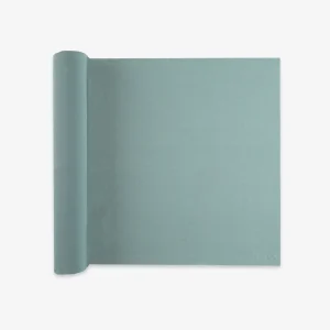 Chemin de table crêpe eucalyptus