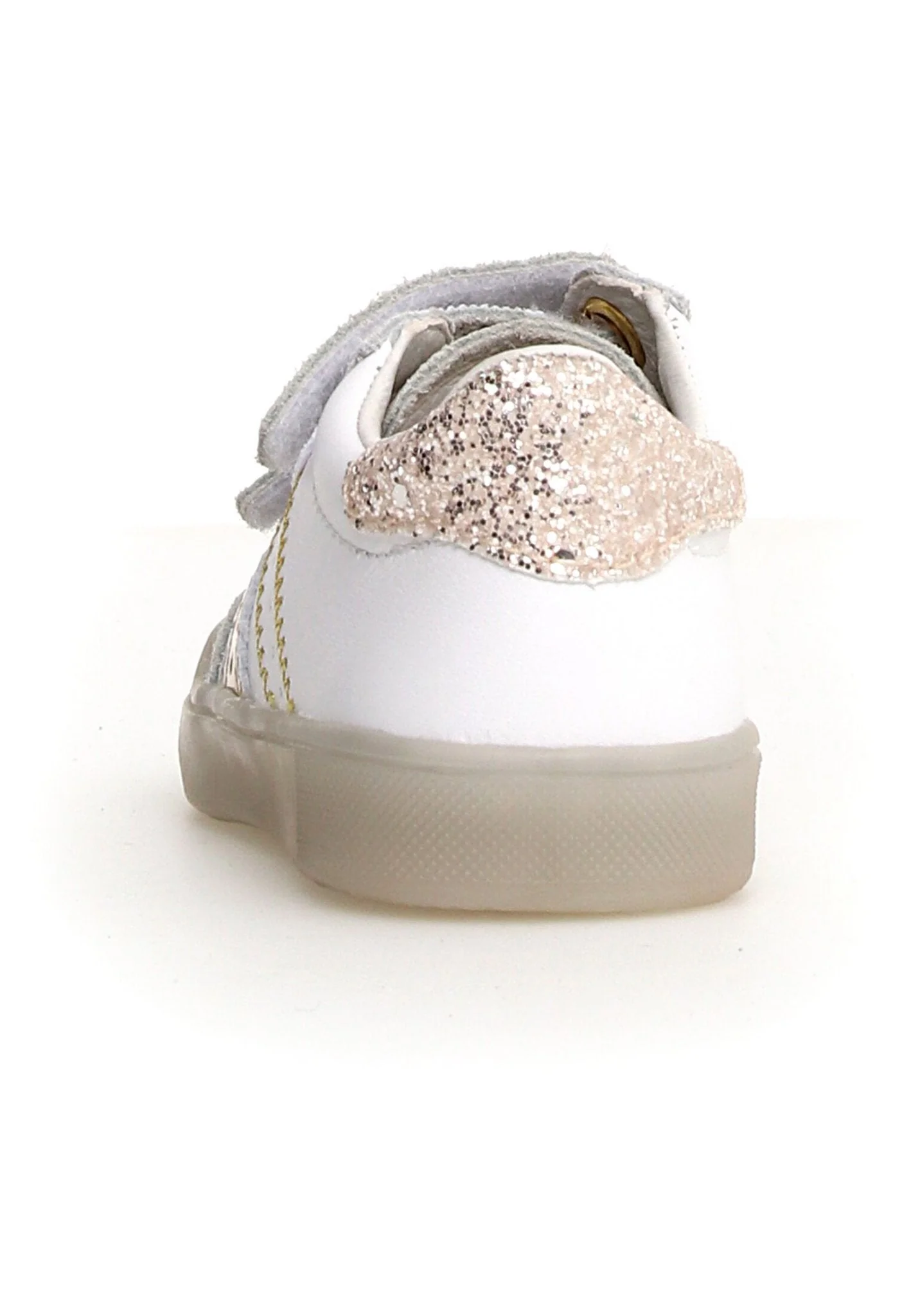 NATURINO RIBY VL White Platinium chaussures Basses Baskets – Image 4