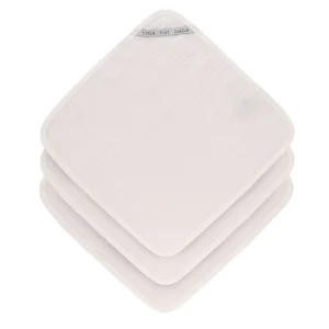 Débarbouillettes en mousseline (3 pcs), (divers coloris)