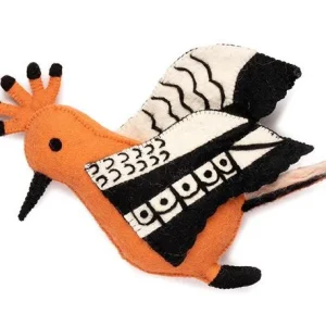 Déco murale Kody, hoopoe orange