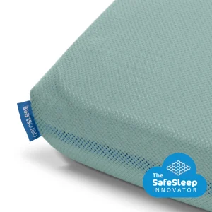 Drap-housse AeroSleep® SafeSleep - 60x120cm - menthe