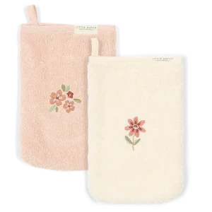Gants de toilette brodée Lot Fairy Garden Liste #414844