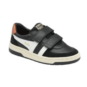 GOLA HAWK STRAP noir basket sneakers