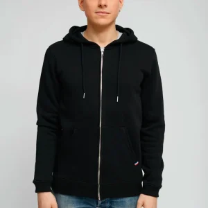 Hoodie Philippe zippé noir