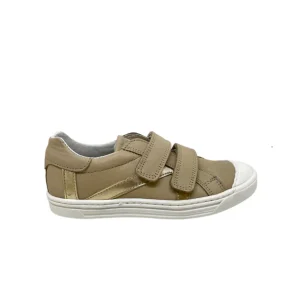 NORVIK KIVA Taupe basket sneakers cuir