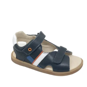 BELLAMY FAZ Marine Sandales Nu Pieds bleu