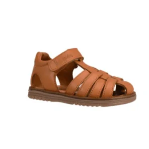 BABYBOTTE KYLLIAN Camel sandales nu pieds
