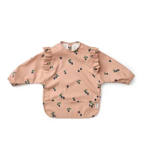 Bavoir avec manches MERLE -  Berry Pale Tuscany Liste #407751