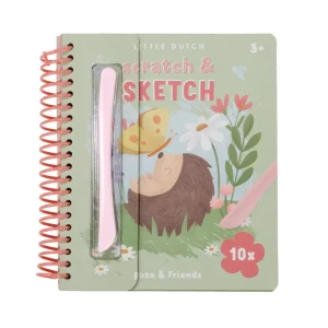 Livre de carte à gratter Rosa & Friends