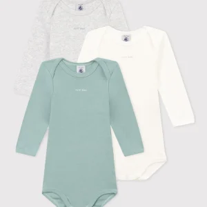 Lot de bodies manches longues bébé (tailles 3m-24m)