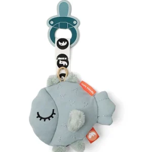 Peluche attache-sucette Puffee Blue