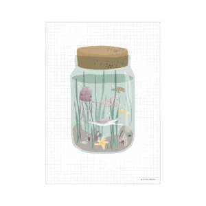 Poster A3 Mini Ocean Jar