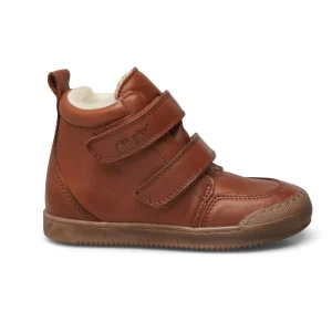 POM POM SNEAKERS WOOL BOOTY Camel Boots