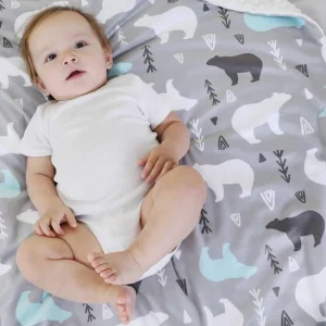 Couverture bébé | Ultra-douce en coton bio