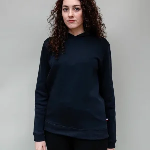 Sweat à capuche Henriette bleu marine